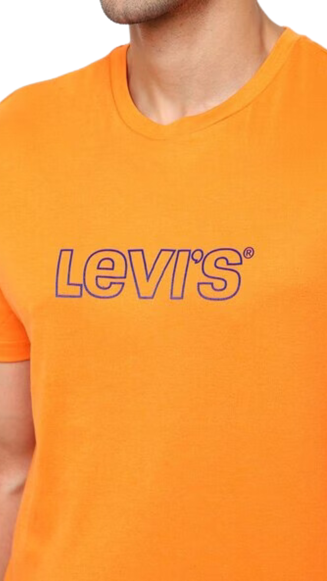 LEVIS Logo Print Crew-Neck T-shirt